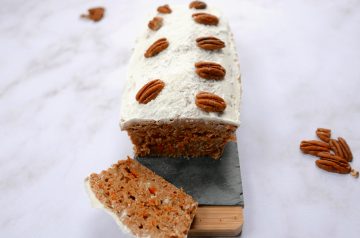 Carrot cake vegan - Justine aux pommes