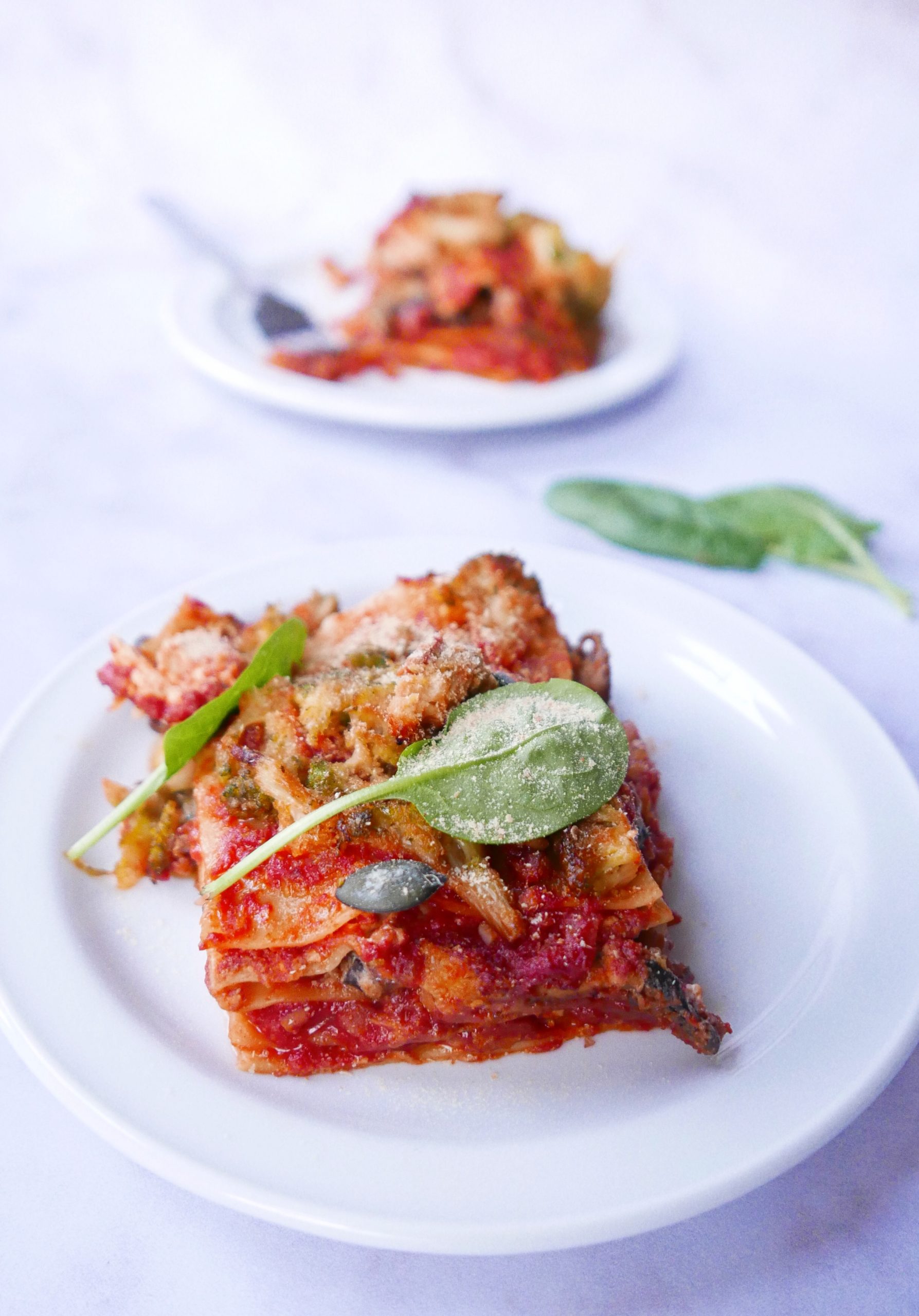 Lasagnes vegan Justine aux pommes Recettes vegan & bonnes adresses